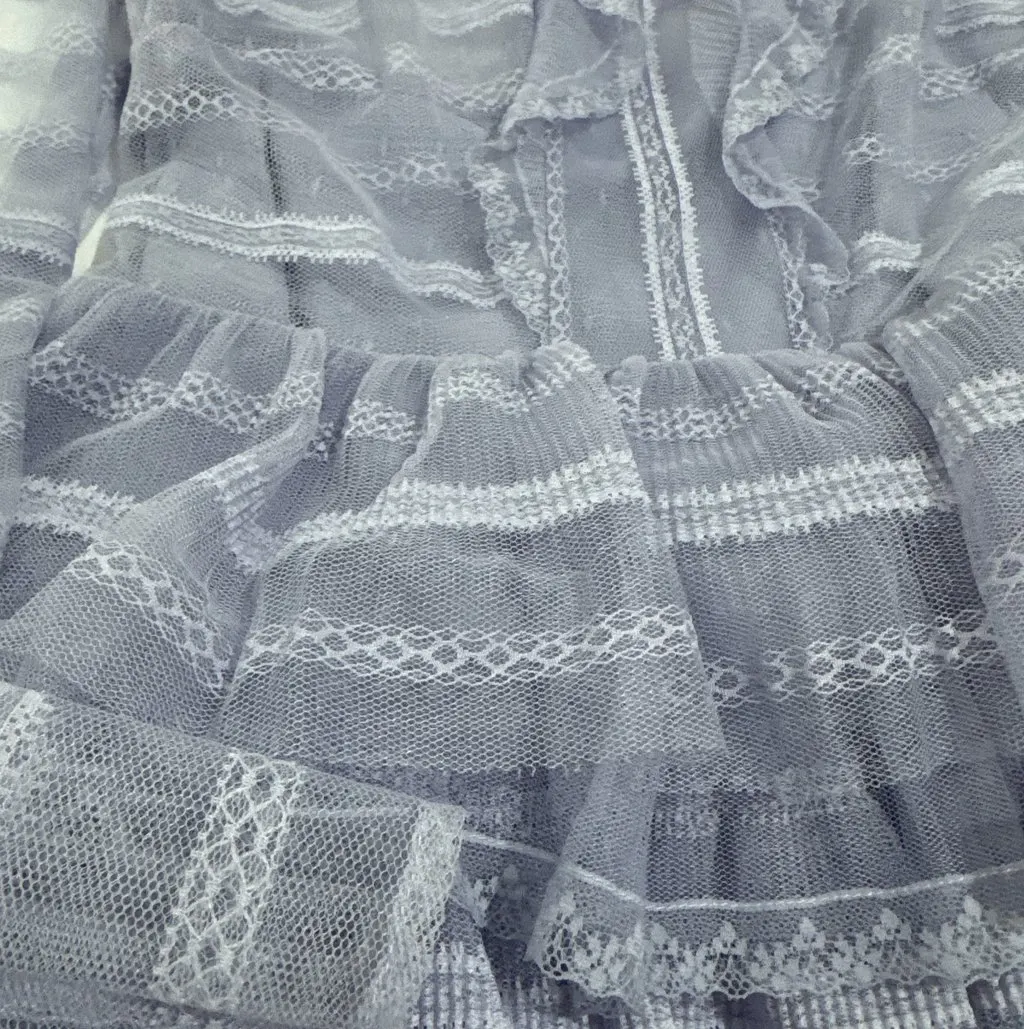 RED VALENTINO GARAVANI Valentino Dress MultiColor Lace Never worn, with tag - Model View