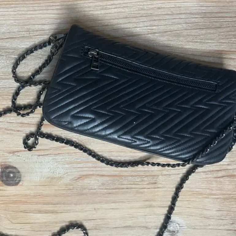 Zadig & Voltaire Rock Quilted Clutch - Back view