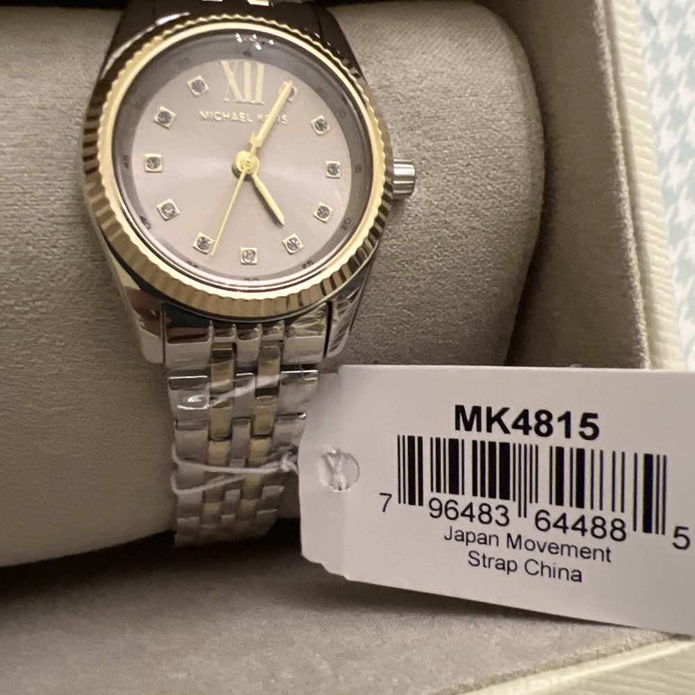 Michael Kors mk4815 Gold Never worn, with tag - Box View
