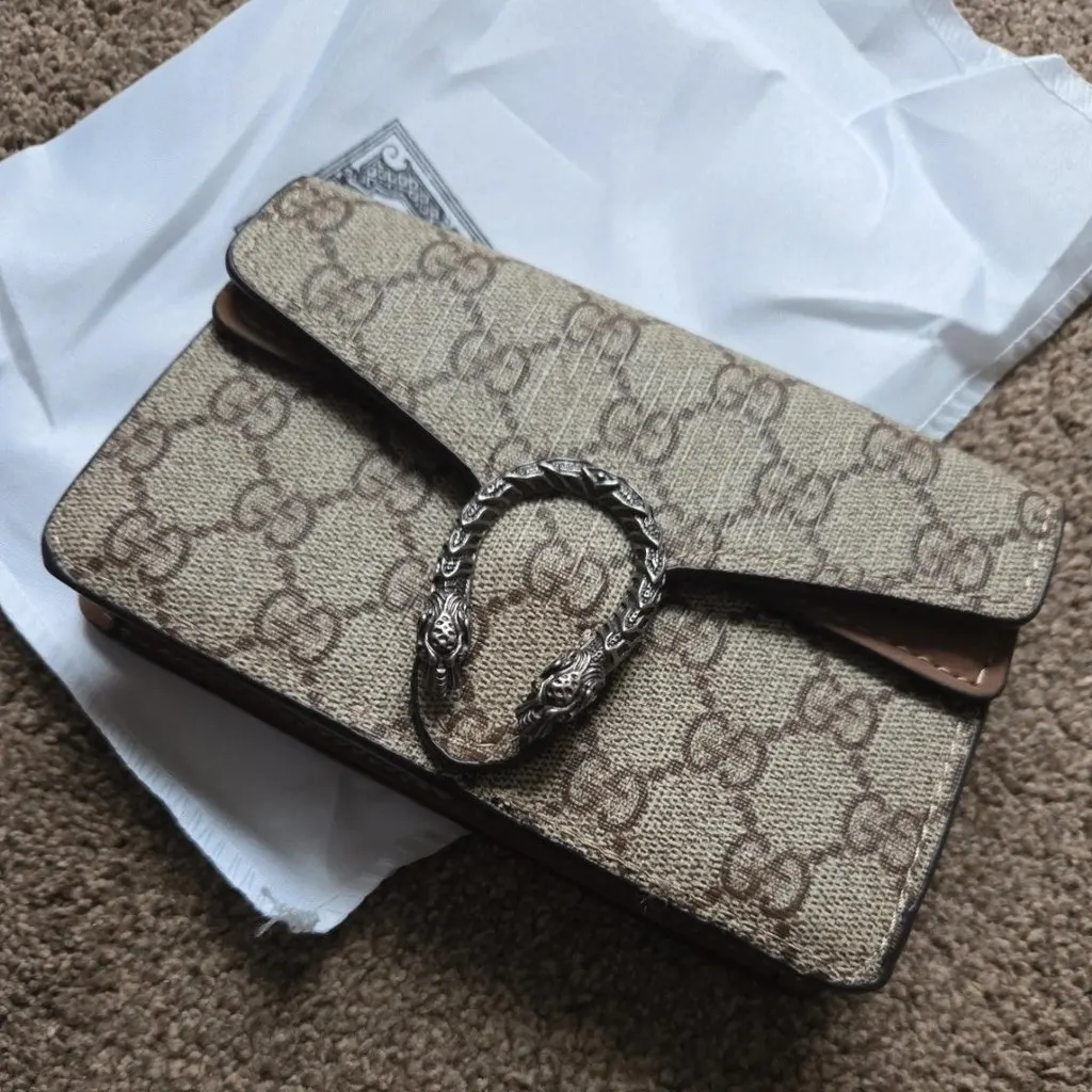 Gucci Dionysus Brown Leather Never worn - Box View