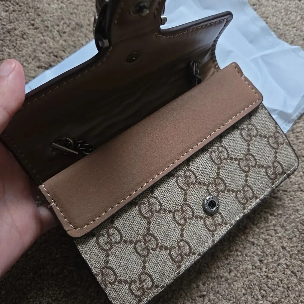 Gucci Dionysus Brown Leather Never worn - Inside View