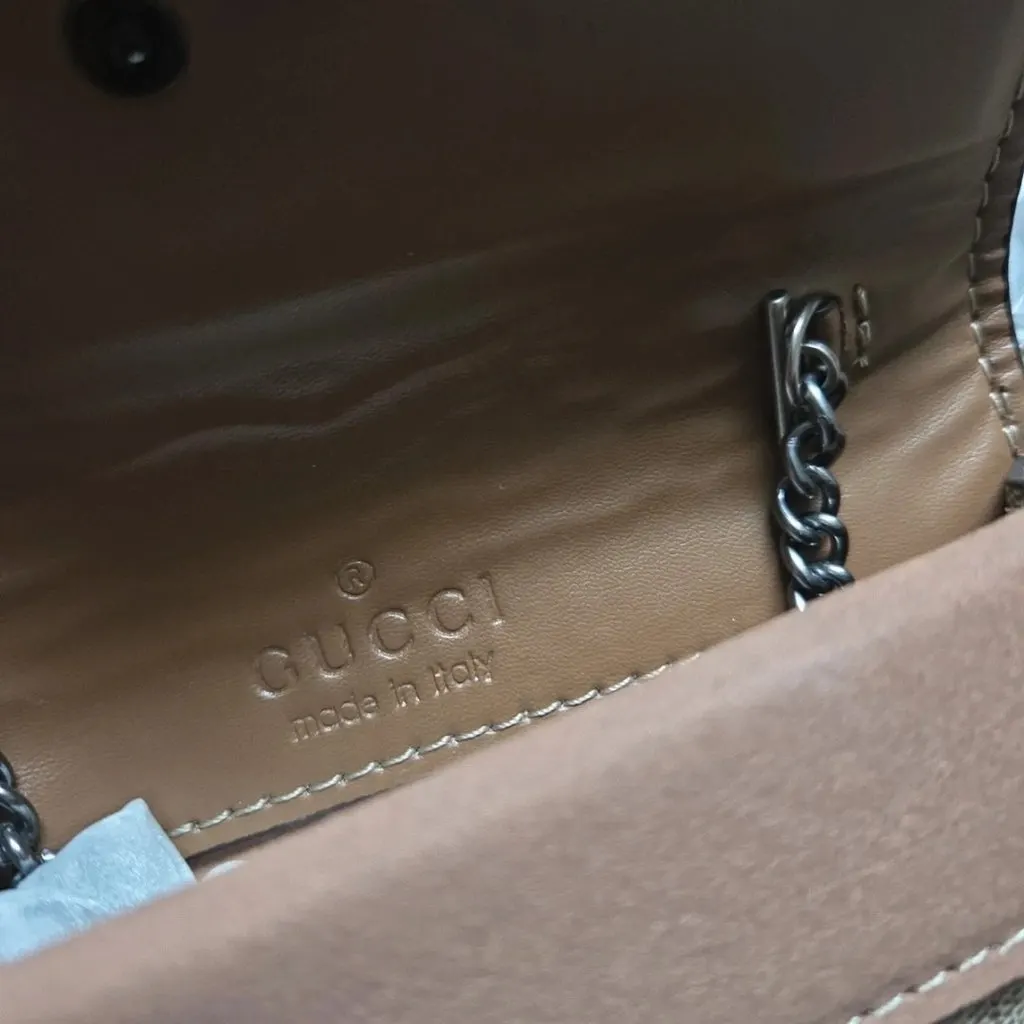 Gucci Dionysus Brown Leather Never worn - Model View