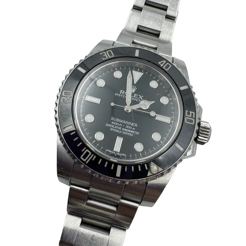 Rolex Submariner Black Fair - Front View