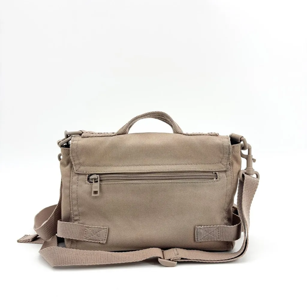 Balenciaga Army Messenger Bag Small Beige Beige Polyamide Good - Back View