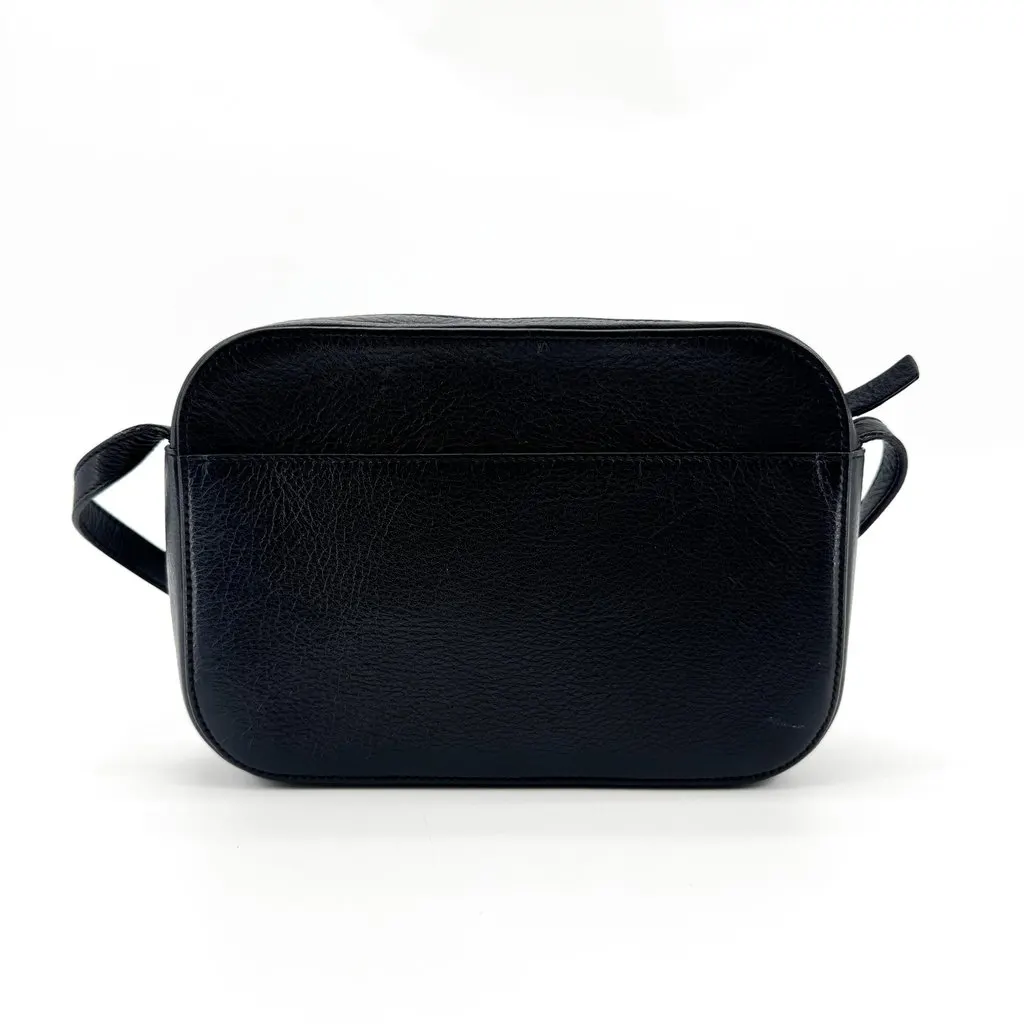 Balenciaga Everyday Camera Bag XS Black Black Leather Fair - Back View