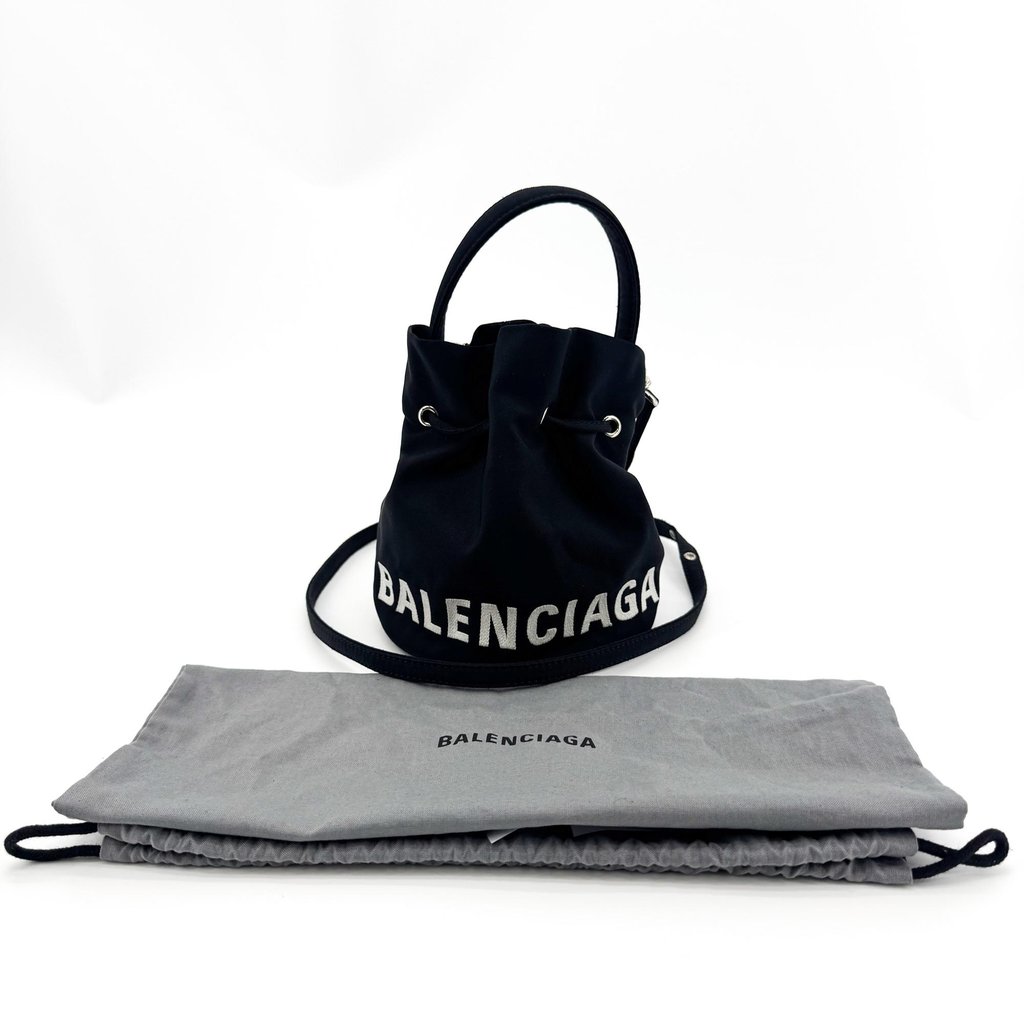 Balenciaga Wheel XS Drawstring Bucket Bag | Libas Collective