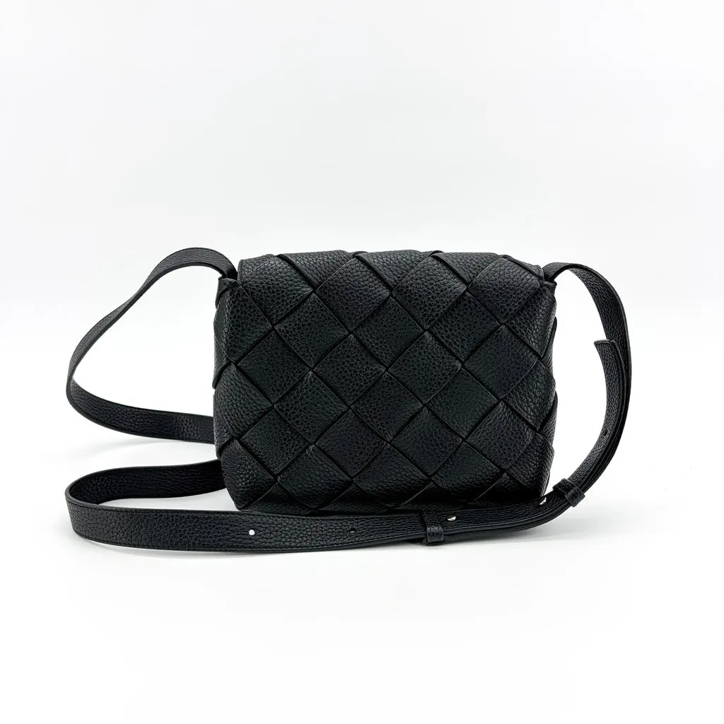 Bottega Veneta Small Cassette Bag Black MultiColor Leather Very good - Inside View