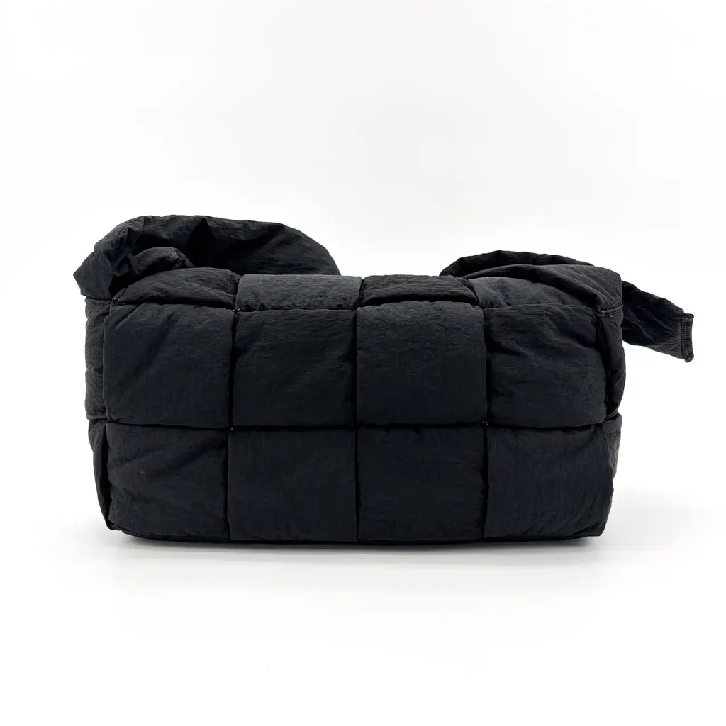 Bottega Veneta Padded Tech Cassette Bag Black Black Polyamide Very good - Back View