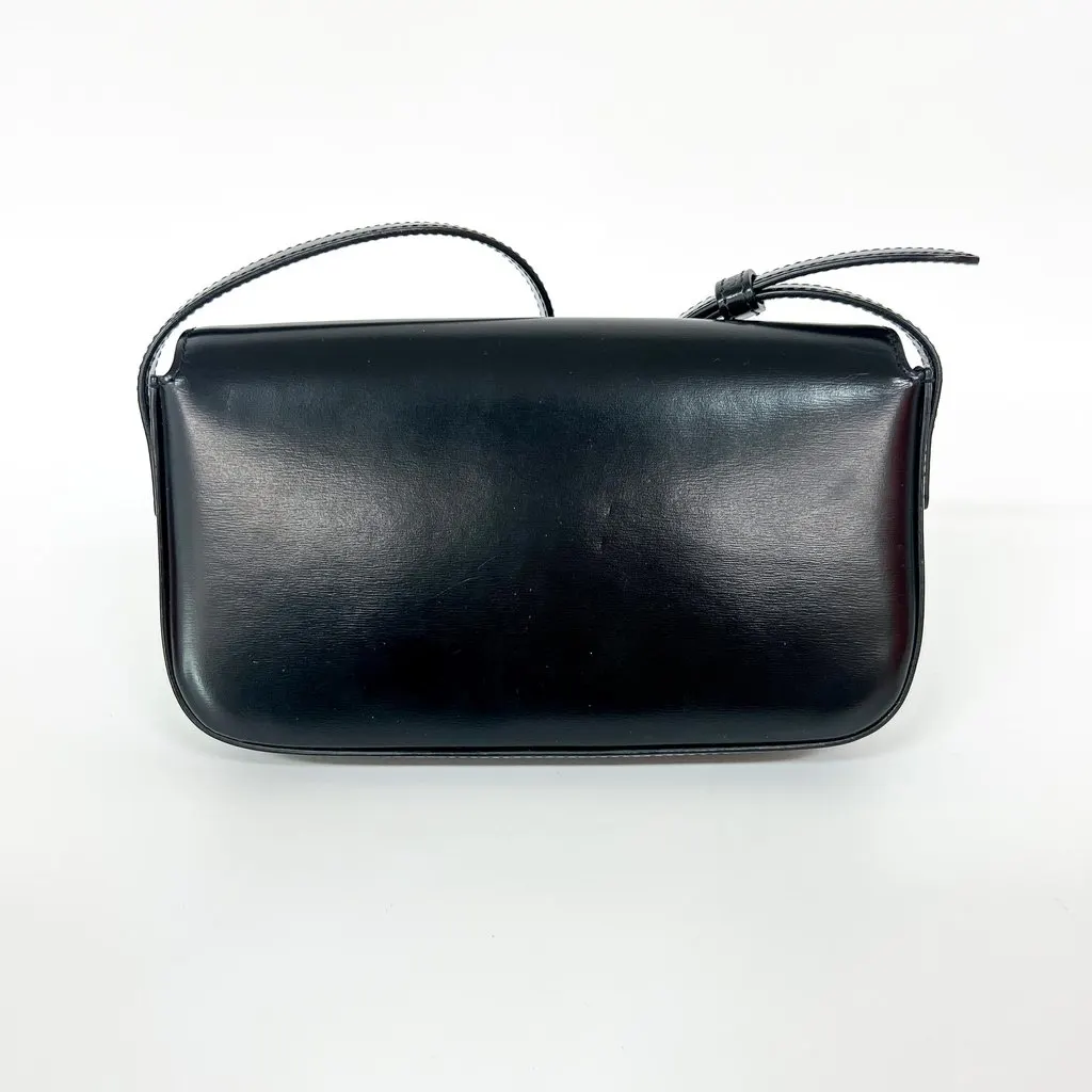 Celine Tin Trionf Bag Shiny Calfskin Black Black Leather Very good - Inside View
