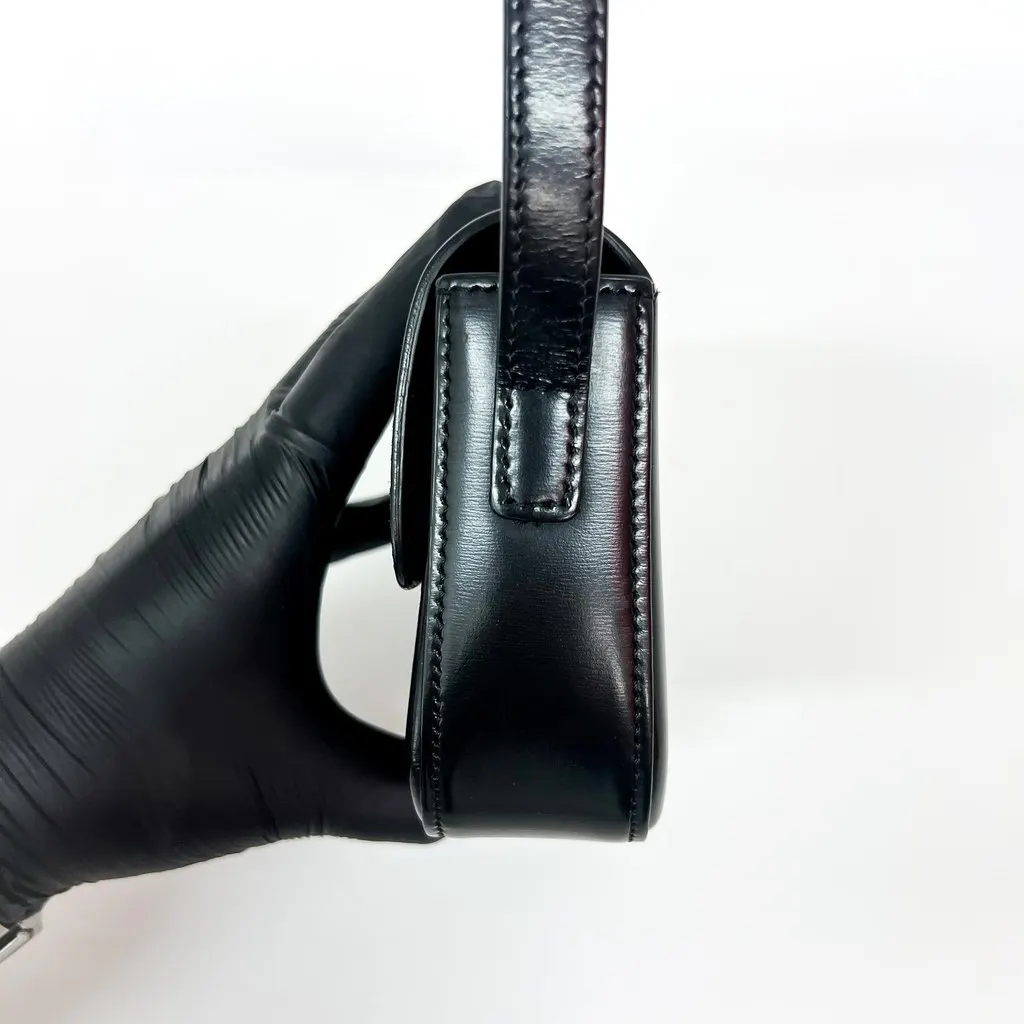 Celine Tin Trionf Bag Shiny Calfskin Black Black Leather Very good - Box View