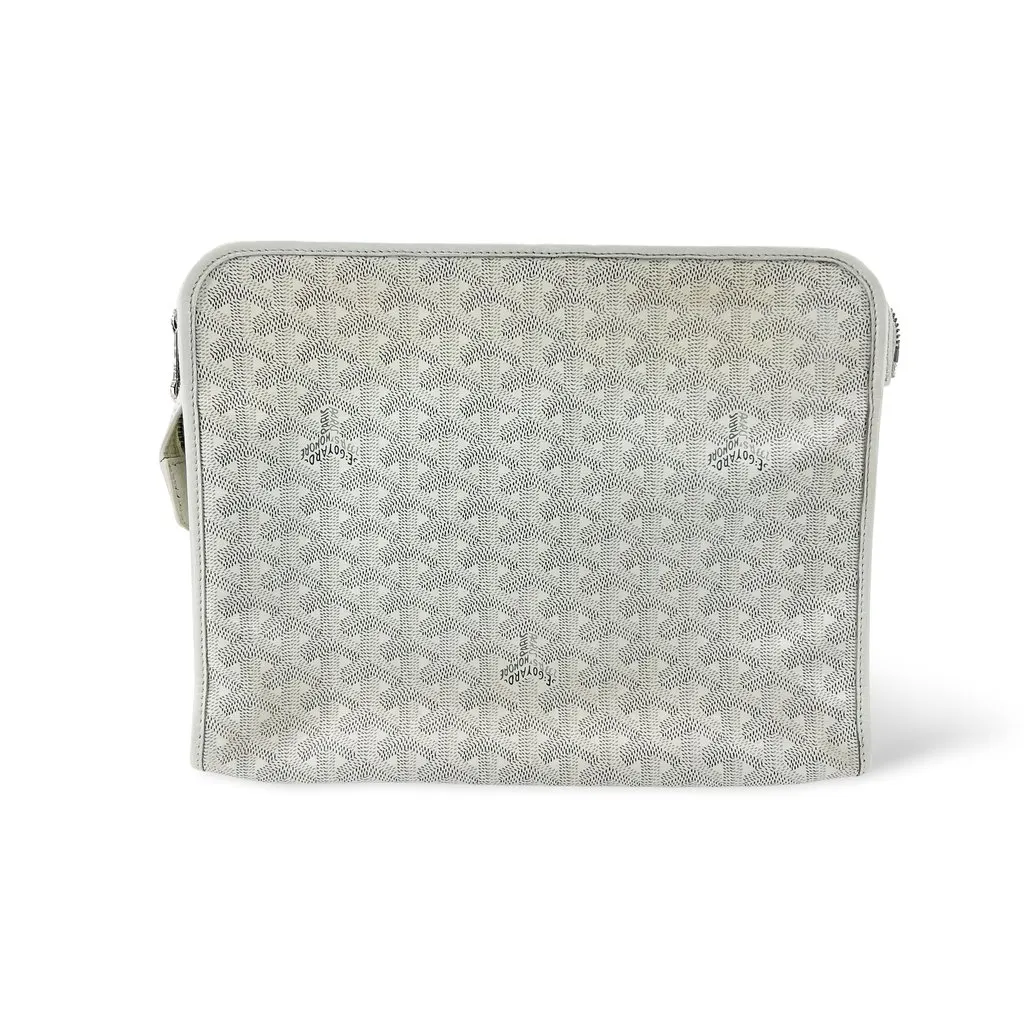 Goyard Goyas Juvance Toilet Clutch GM MultiColor Canvas Good - Front View