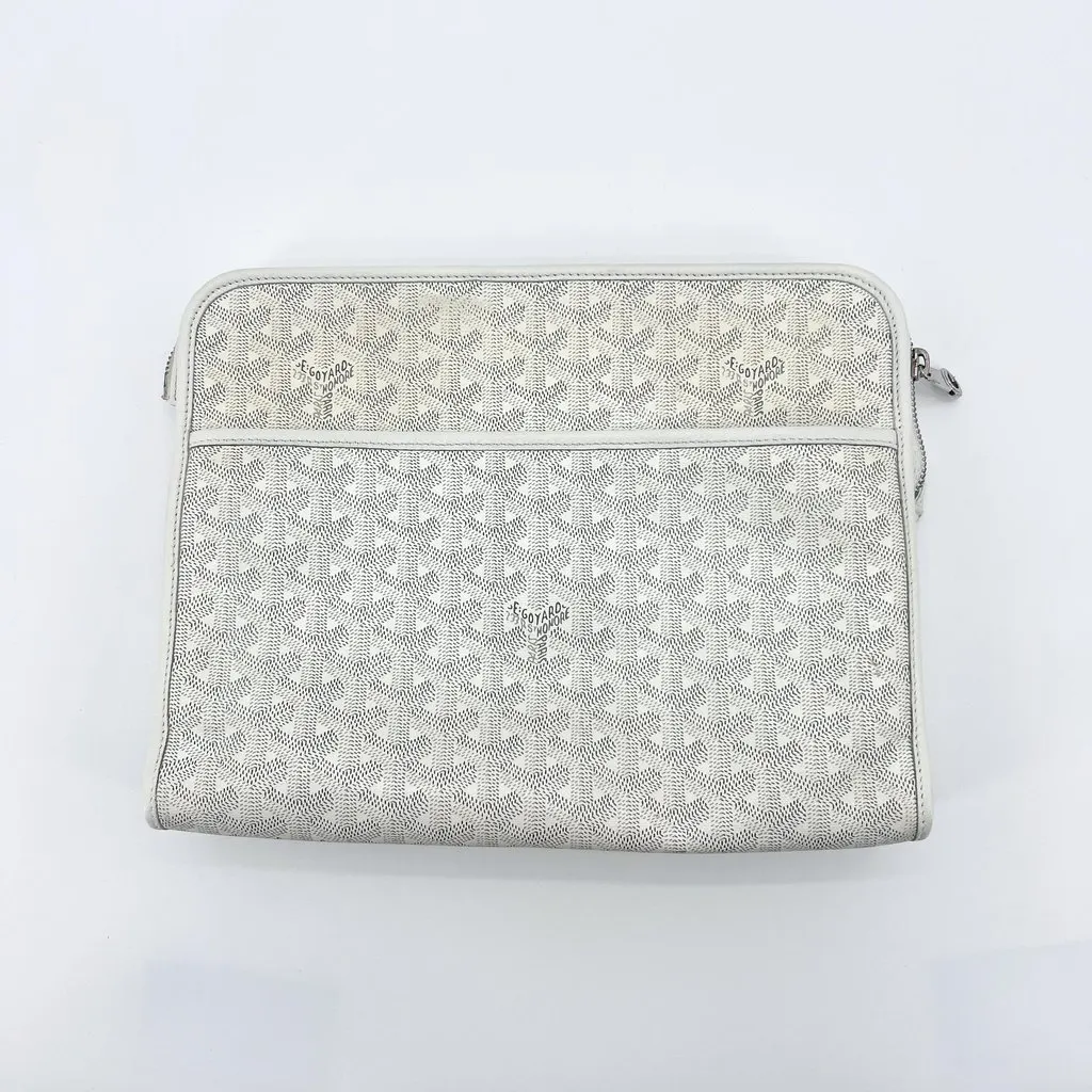 Goyard Goyas Juvance Toilet Clutch GM MultiColor Canvas Good - Inside View