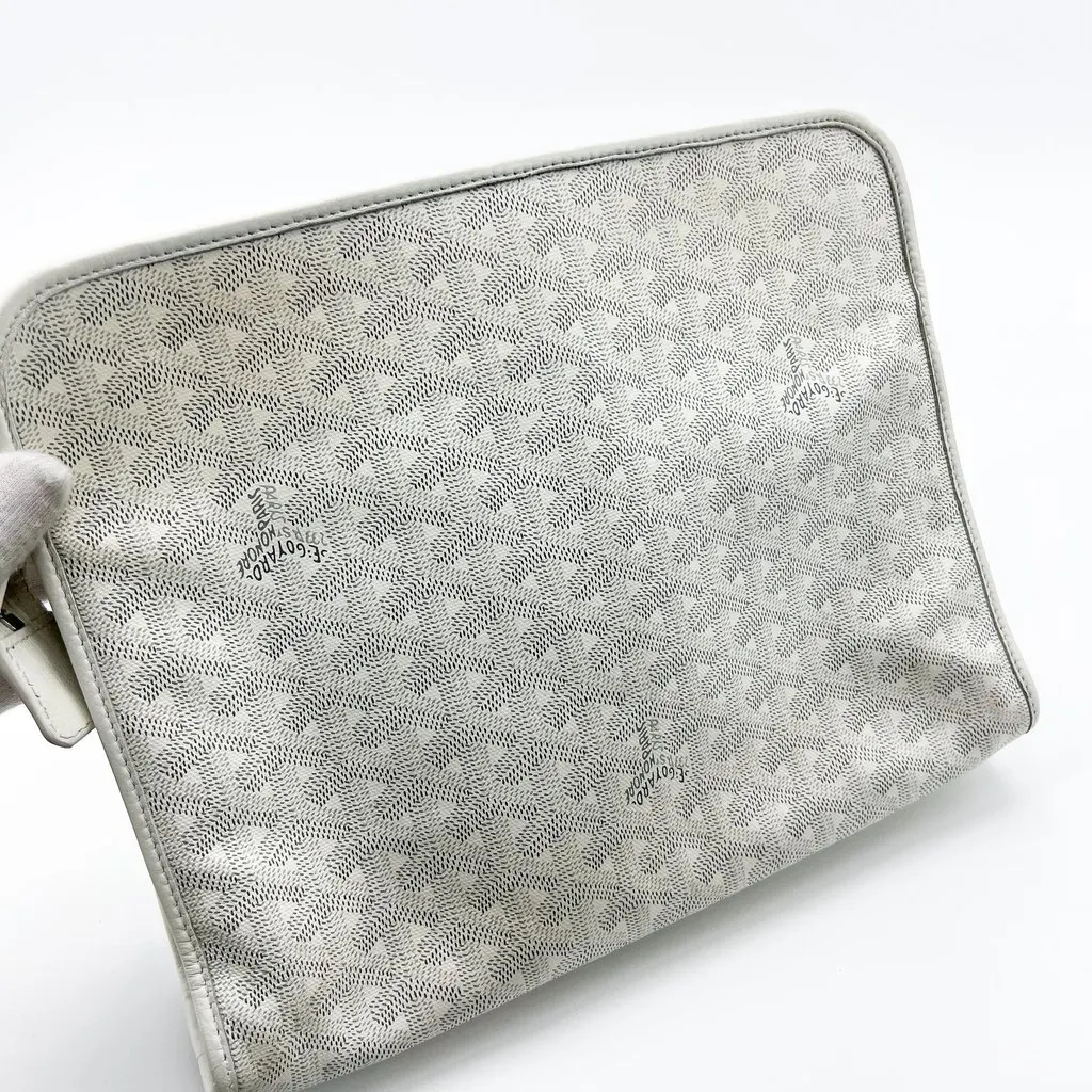 Goyard Goyas Juvance Toilet Clutch GM MultiColor Canvas Good - Box View