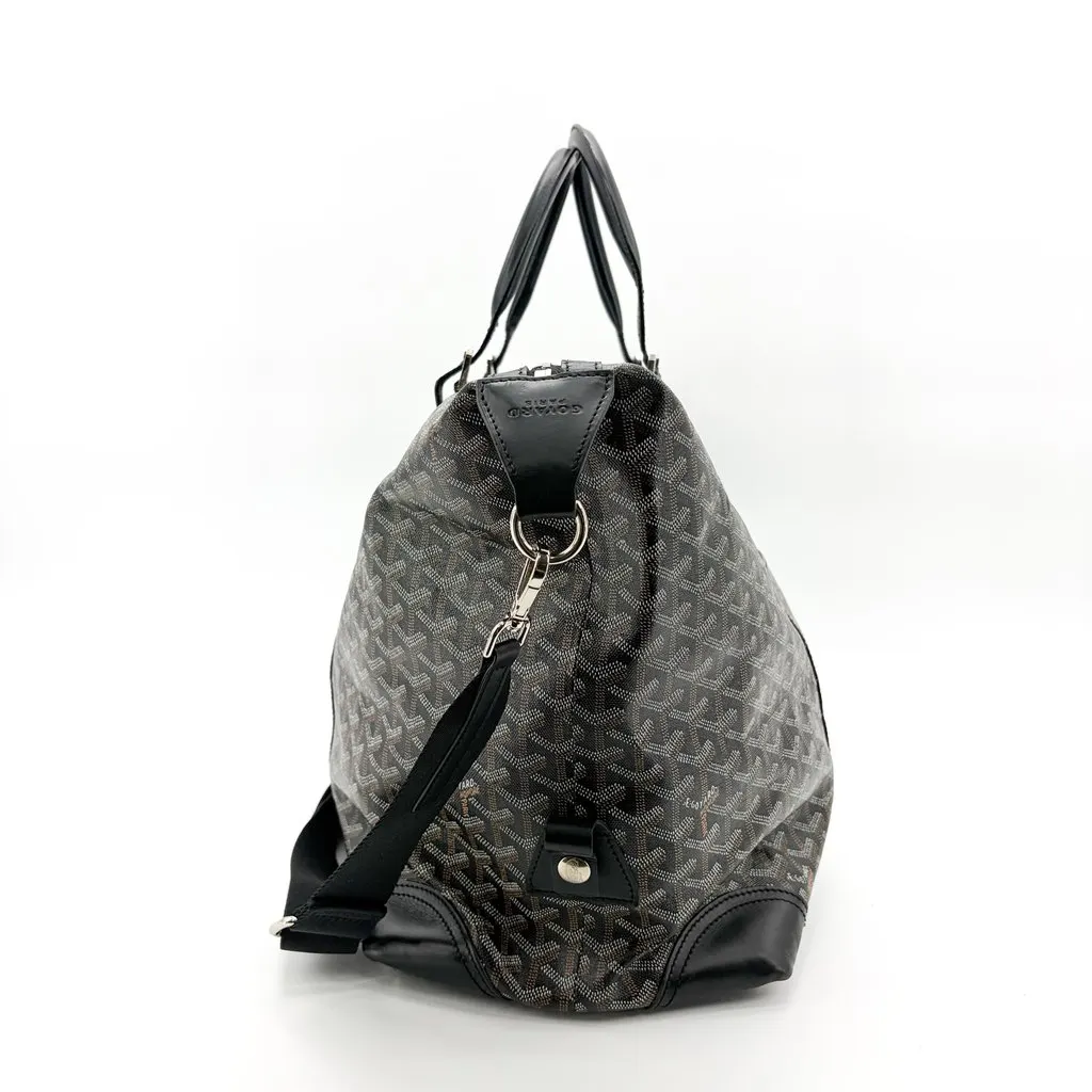 Goyard Boeing 55 Travel Bag Black Black Canvas Very good - Inside View