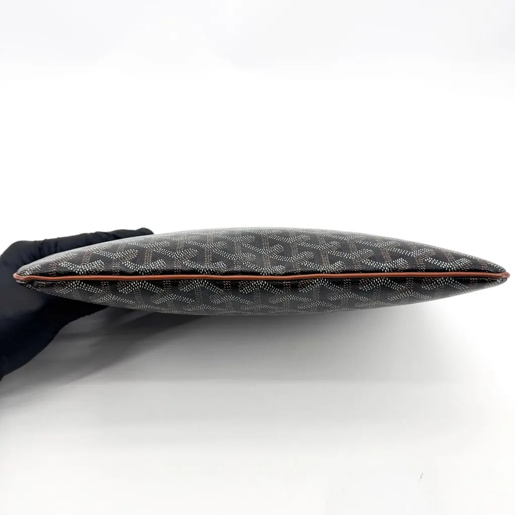 Goyard Senat Pouch PM Black Black Canvas Good - Box View