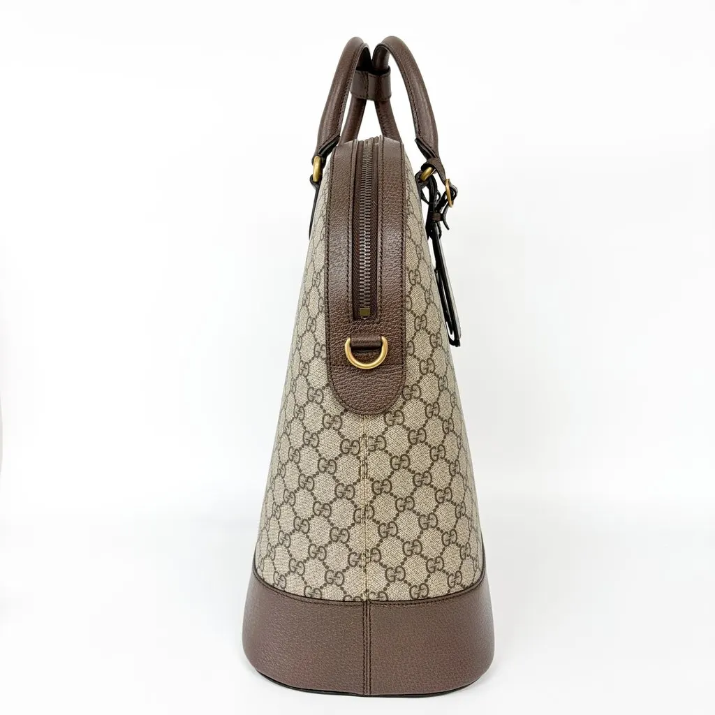 Gucci Ophidia GG Medium Tote Bag Brown MultiColor Canvas Very good - Box View