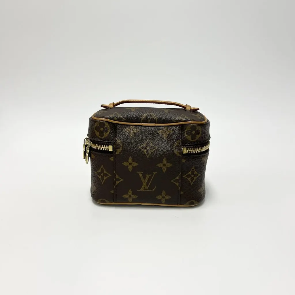 Louis Vuitton Nice Nano Brown Canvas Very good - Inside View