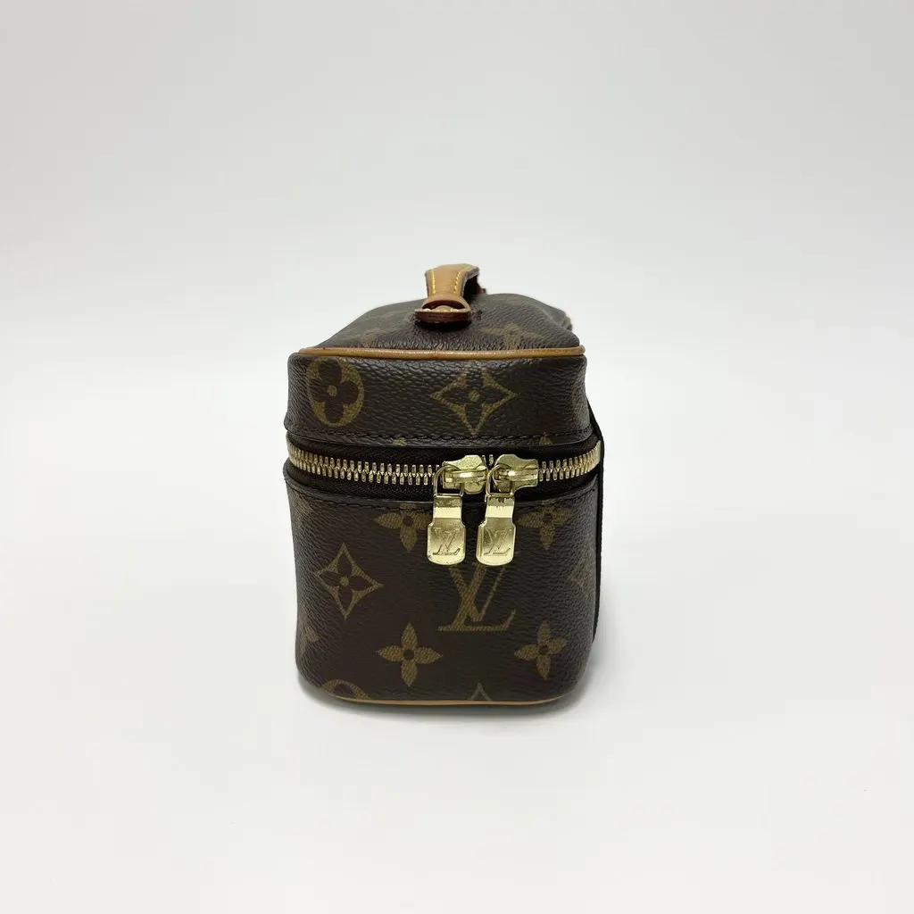 Louis Vuitton Nice Nano Brown Canvas Very good - Box View