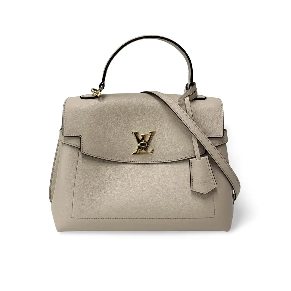 Louis Vuitton Rock Me Ever MM Beige Leather Very good - Front View