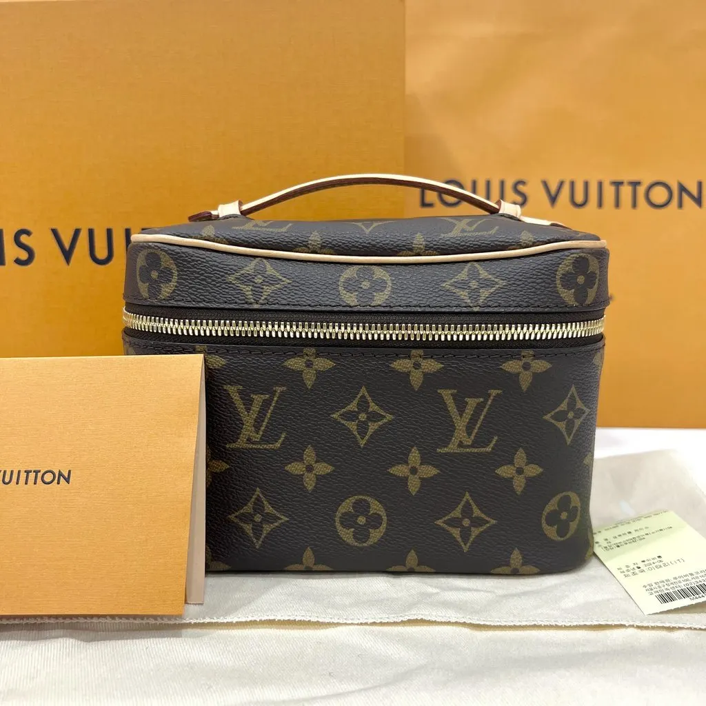 Louis Vuitton Nice Nano Brown Canvas Very good - Back View