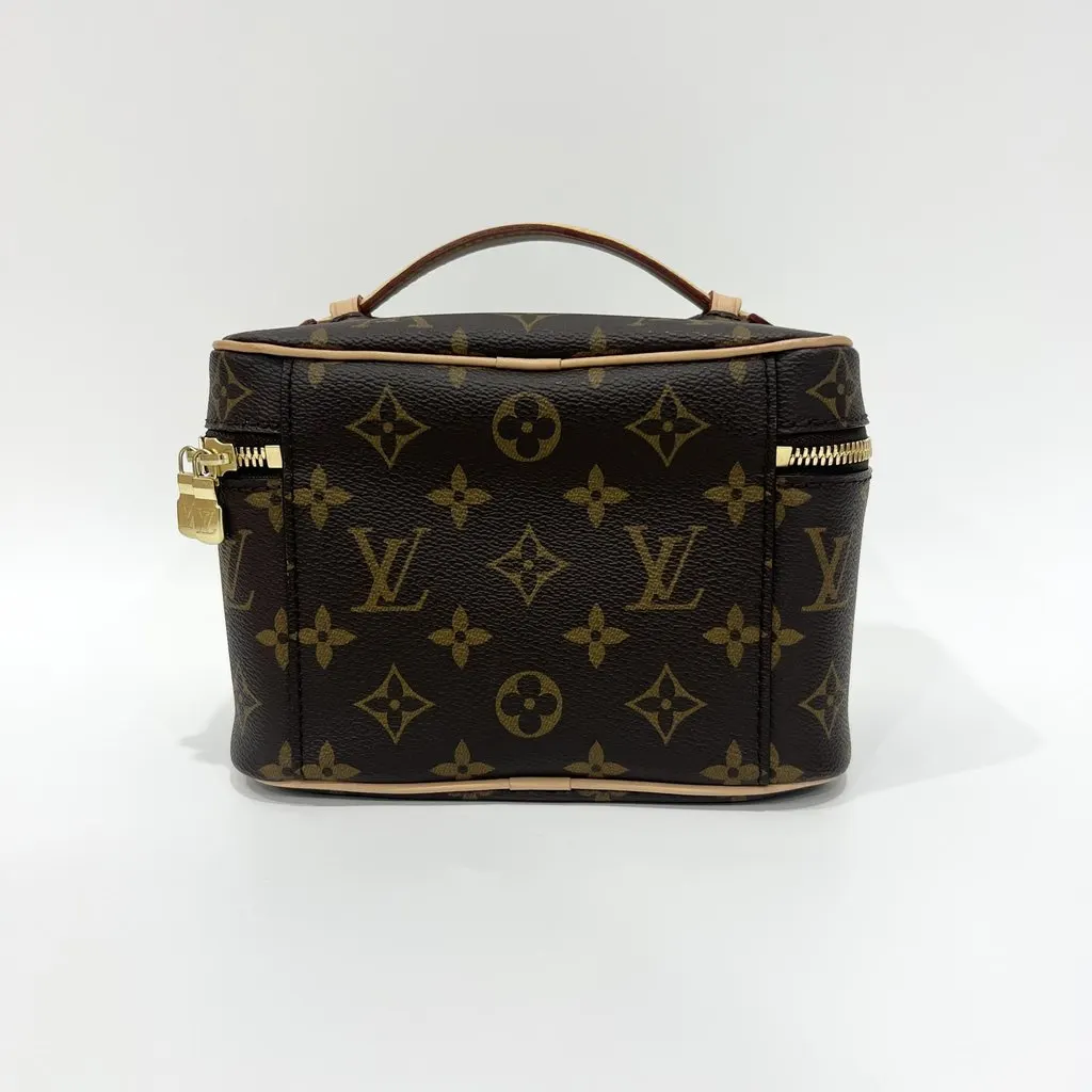 Louis Vuitton Nice Nano Brown Canvas Very good - Inside View