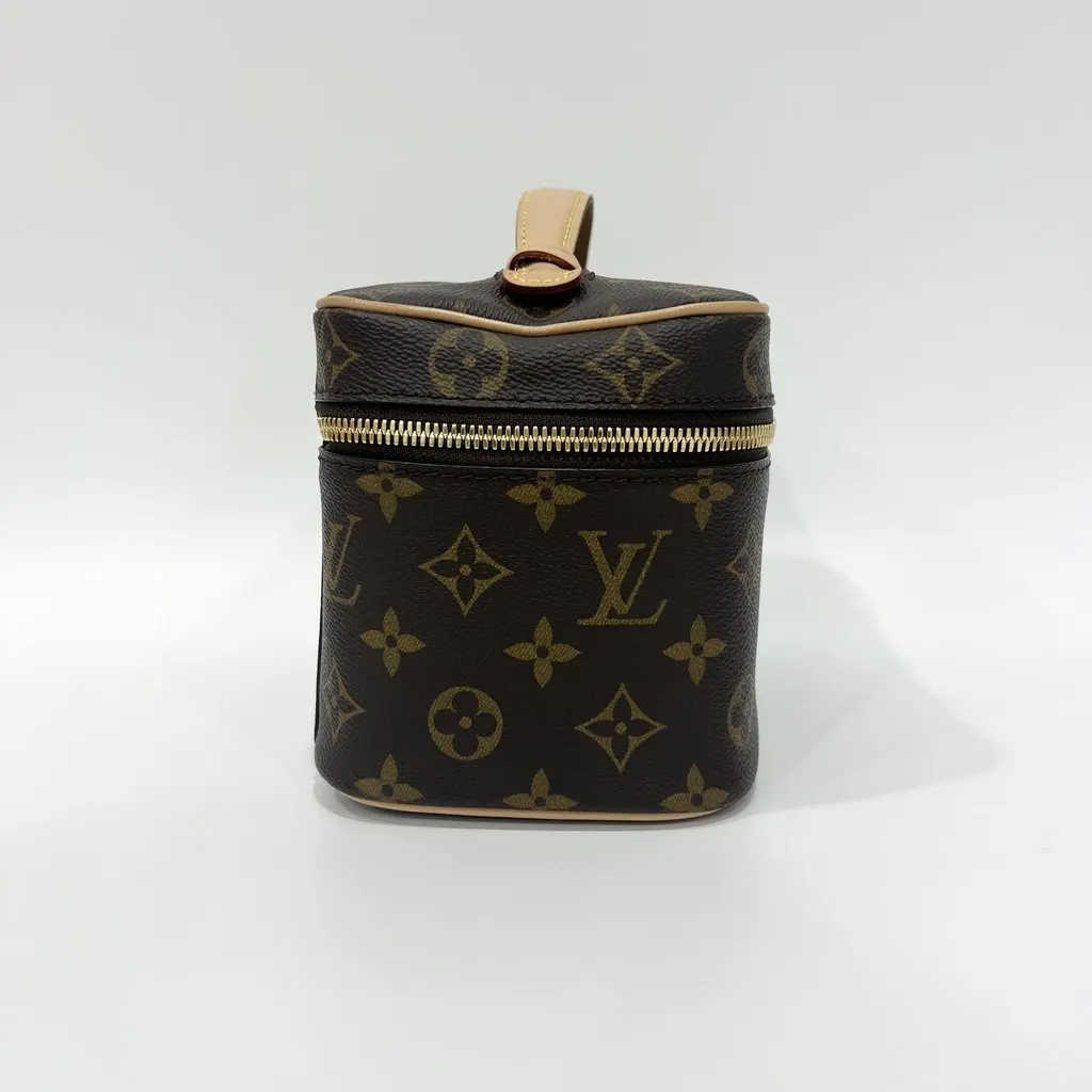 Louis Vuitton Nice Nano Brown Canvas Very good - Model View