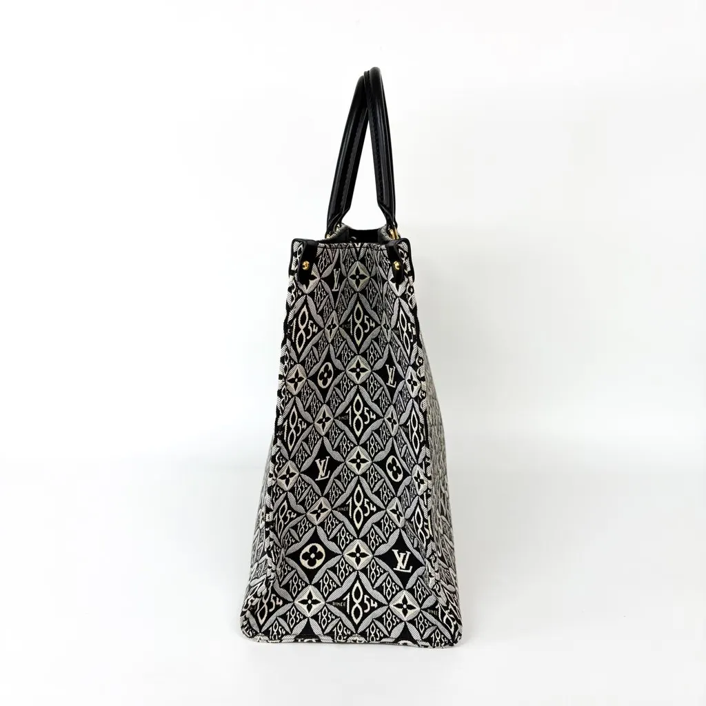 Louis Vuitton On the Go GM 1854 Black Black Jacquard Good - Box View