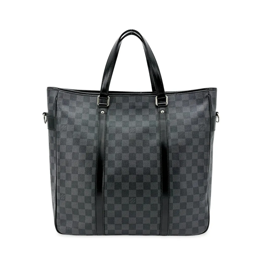 Louis Vuitton Damier Graphite Tadao PM MultiColor Canvas Good - Front View