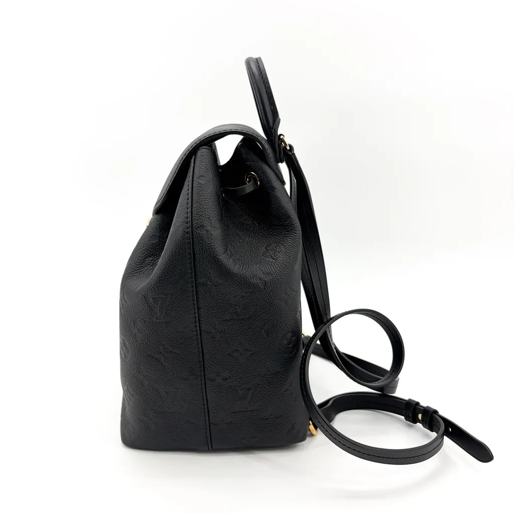 Louis Vuitton Montsouris PM Monogram Empreinte Black Black Leather Very good - Model View
