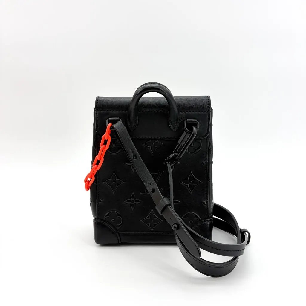Louis Vuitton Monogram Torrillon Steamer XS Black Black Leather Very good - Inside View