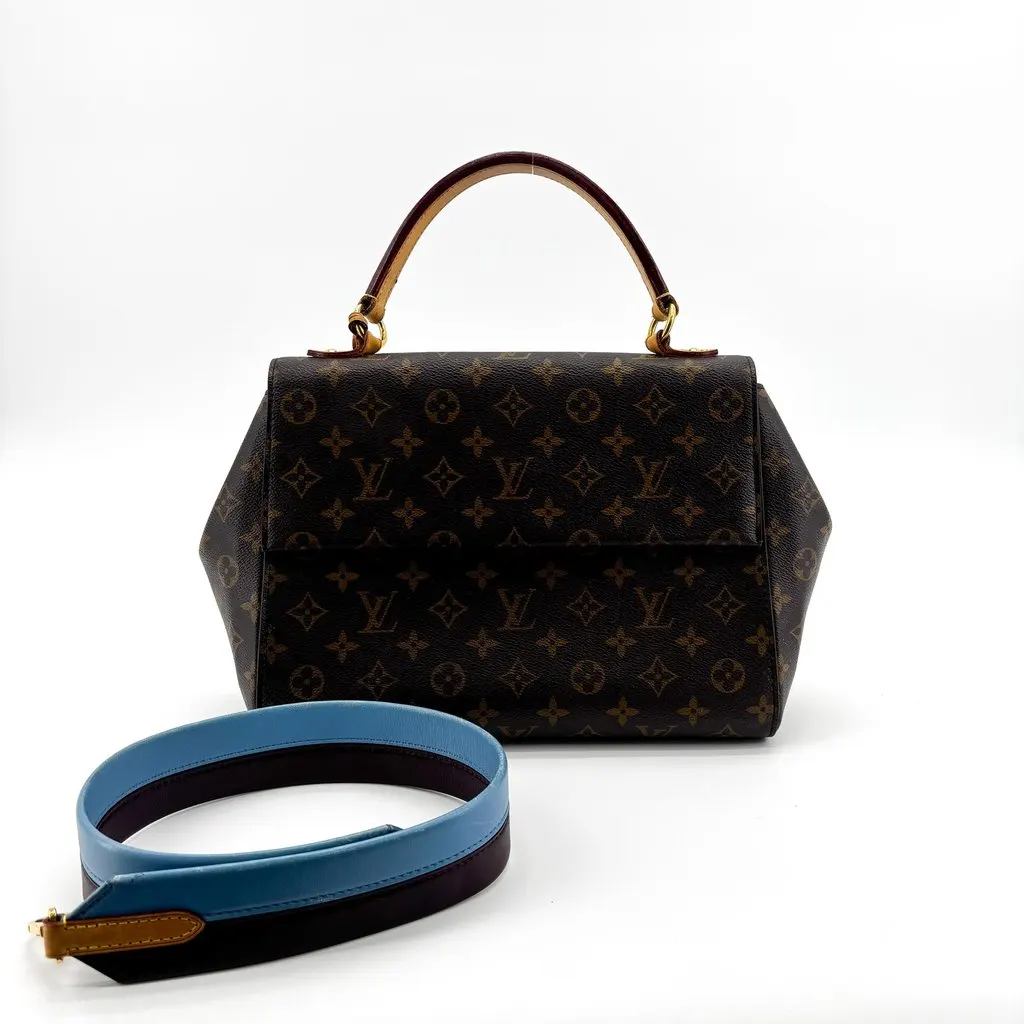 Louis Vuitton Cluny MM Monogram Brown Canvas Very good - Back View