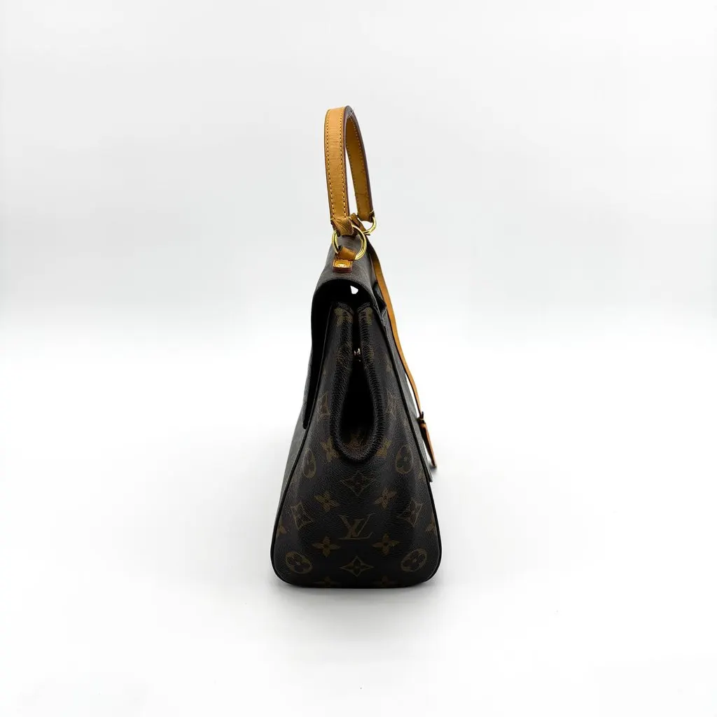 Louis Vuitton Cluny MM Monogram Brown Canvas Very good - Model View
