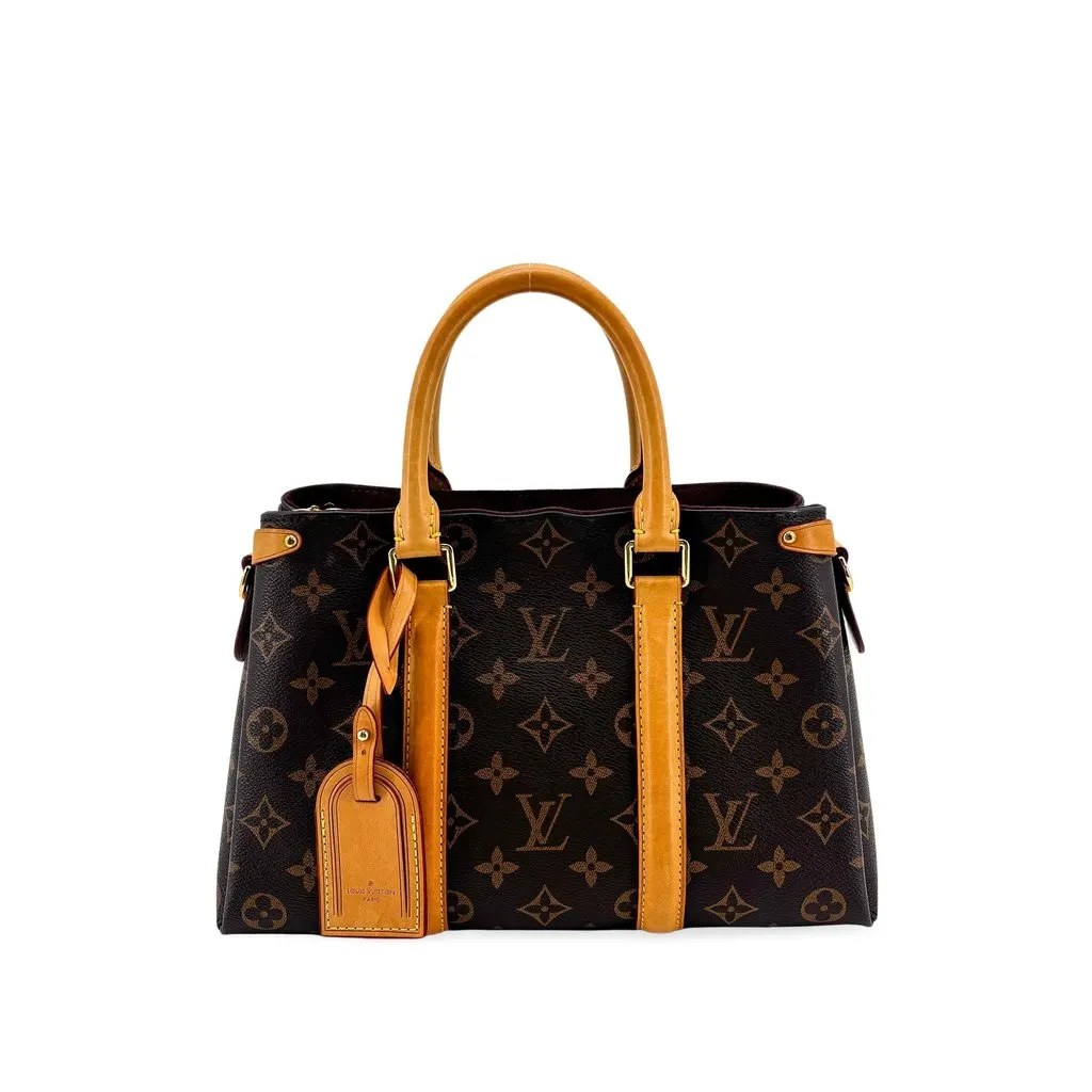 Louis Vuitton Monogram Montaigne MM Brown Canvas Good - Front View