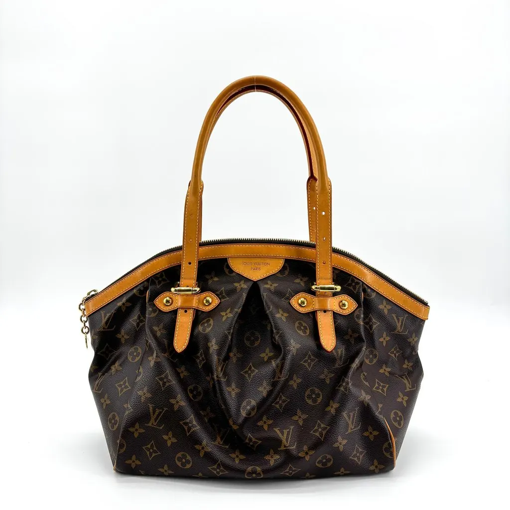 Louis Vuitton Monogram Palermo PM Beige Canvas Good - Inside View