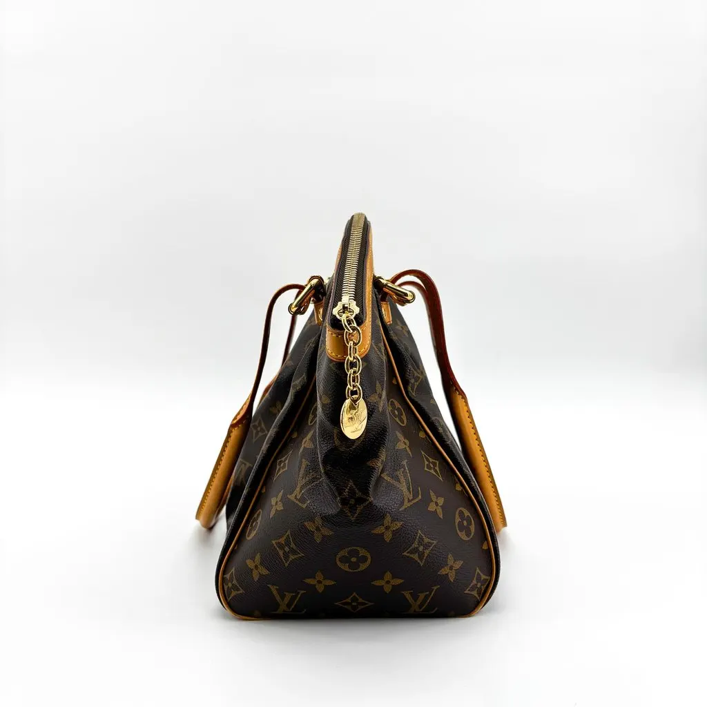 Louis Vuitton Monogram Palermo PM Beige Canvas Good - Box View