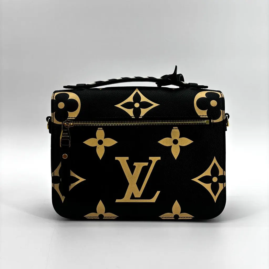 Louis Vuitton Pochette Metis Crafty Monogram Empreinte Black Cream Black Leather Very good - Inside View