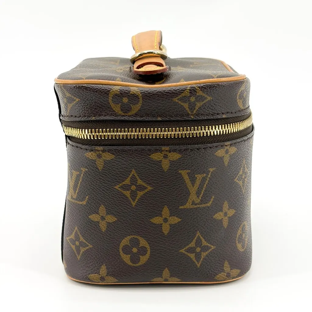 Louis Vuitton Monogram Nice Mini Beauty Case Brown Beige Canvas Very good - Box View