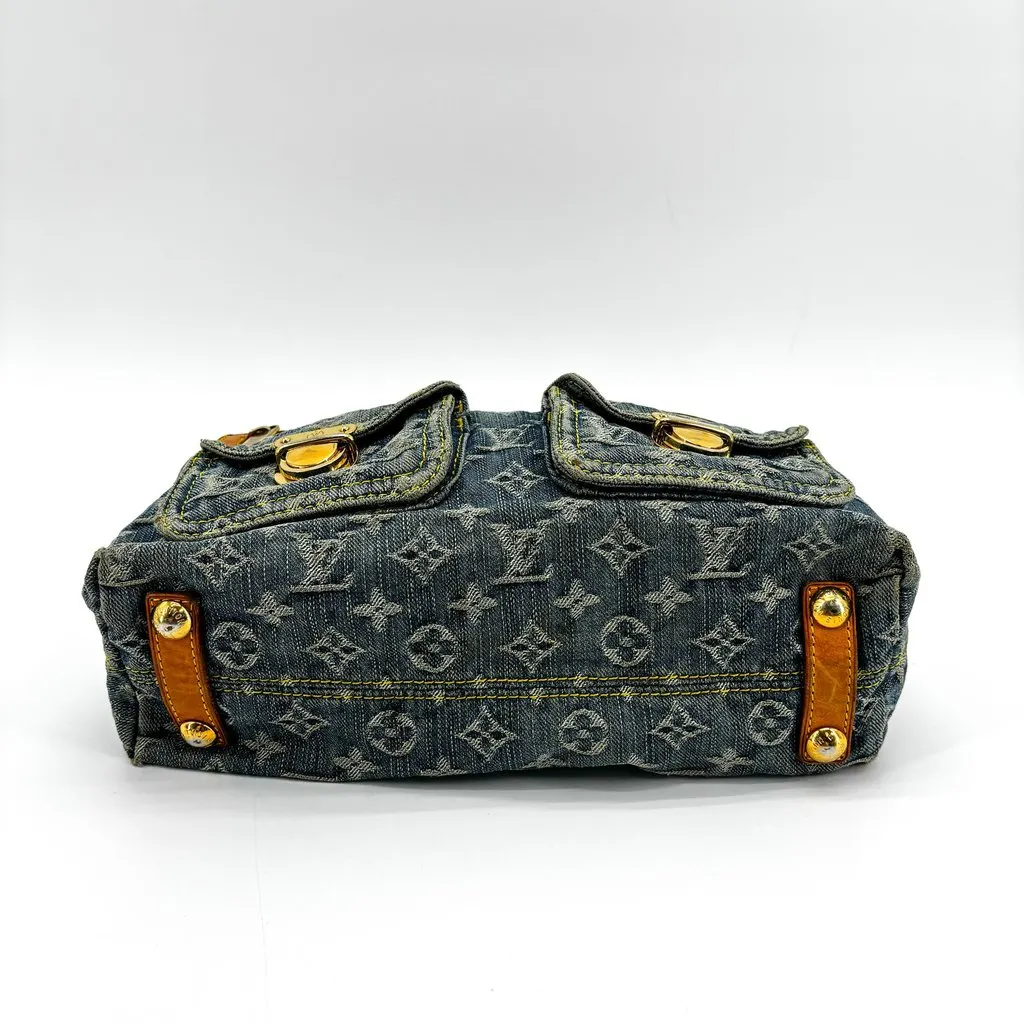 Louis Vuitton Monogram Denim Baggy PM Blue Blue Denim Fair - Box View