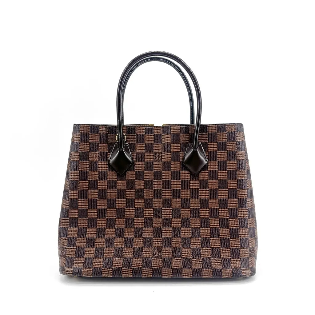 Louis Vuitton Damier Ebene Belmont NV MM Brown Canvas Very good - Inside View