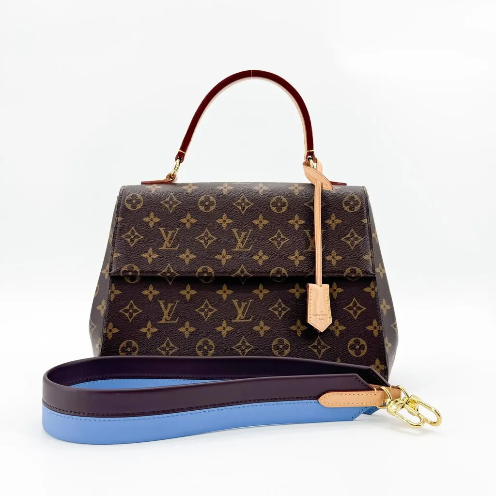 Louis Vuitton Cluny MM Monogram Beige Canvas Very good - Inside View