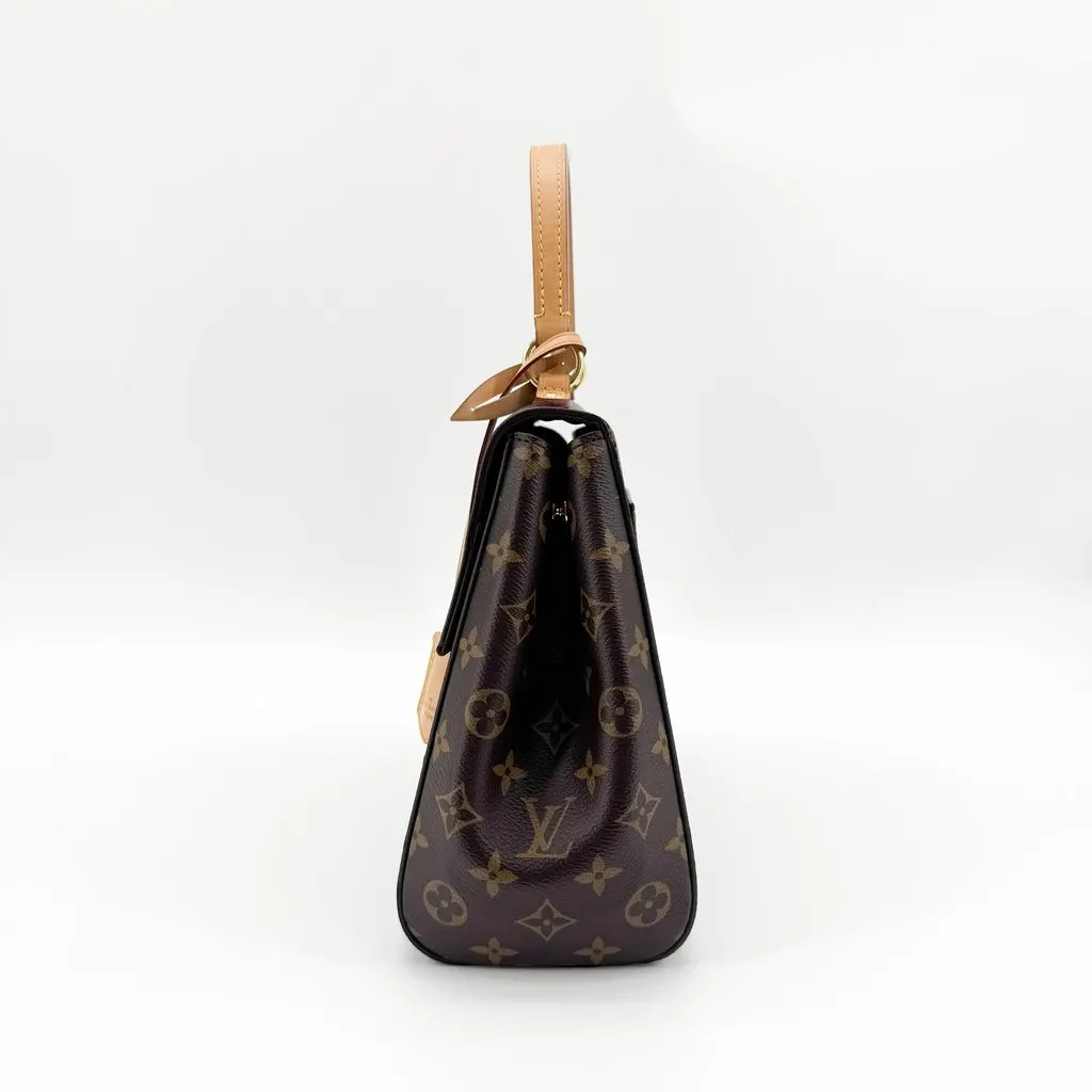Louis Vuitton Cluny MM Monogram Beige Canvas Very good - Box View