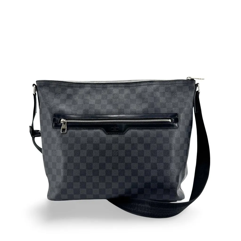 Louis Vuitton Damier Graphite Mick PM Black Canvas Very good - Front View
