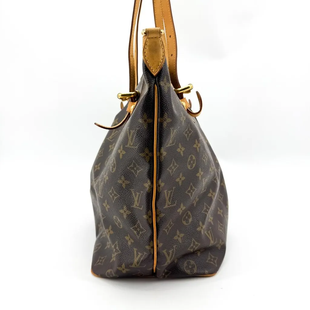 Louis Vuitton Monogram Palermo PM Brown Canvas Good - Model View