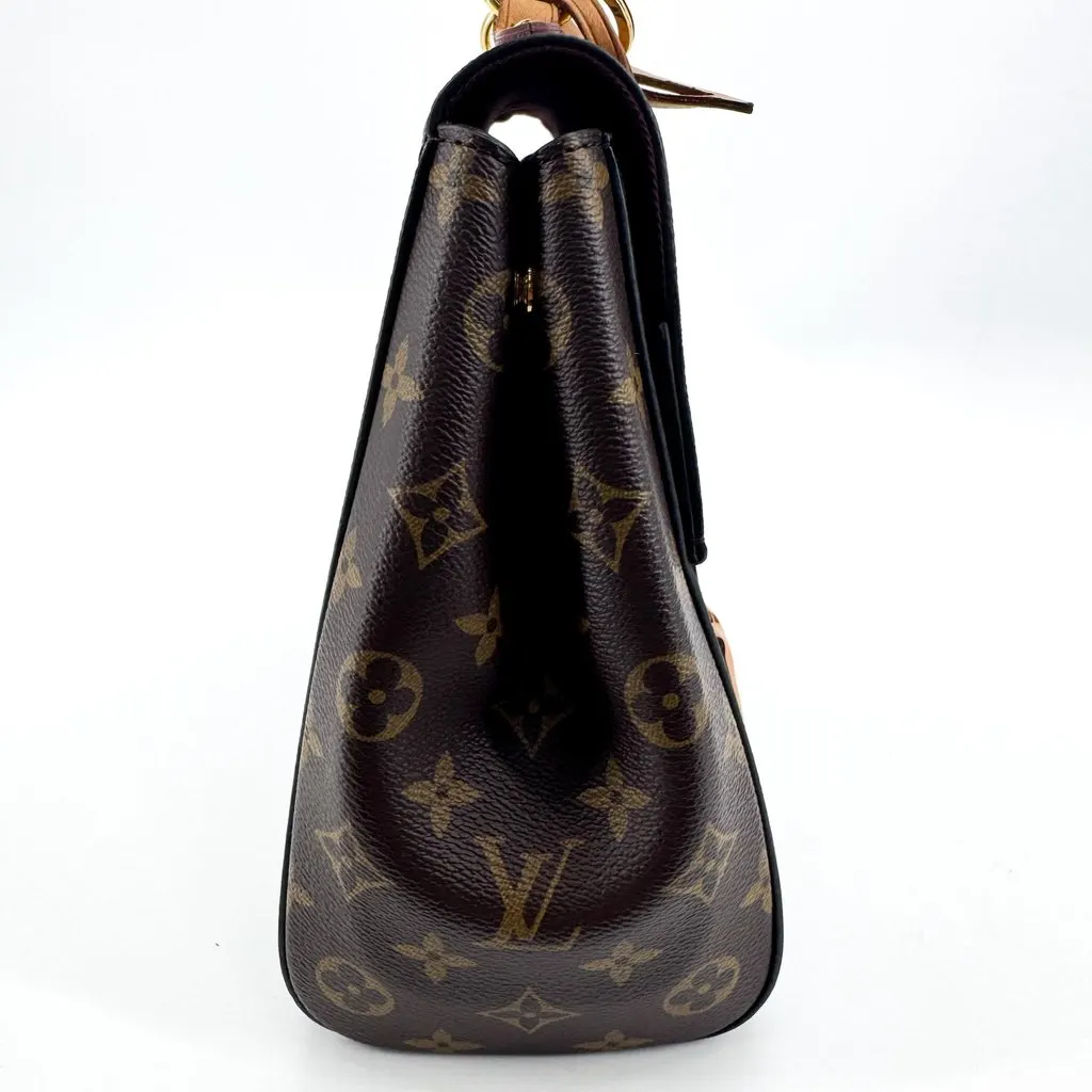 Louis Vuitton Cluny BB Monogram Bordeaux Brown Canvas Very good - Box View