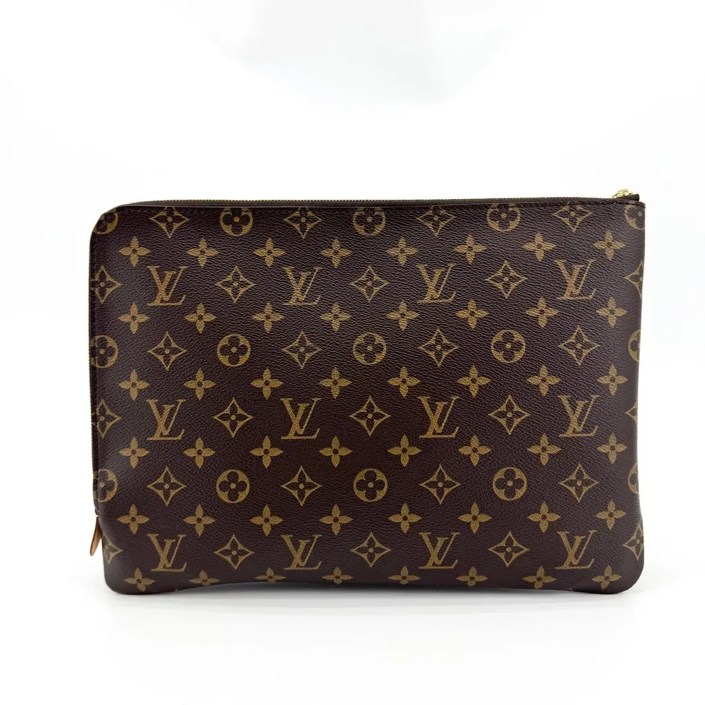 Louis Vuitton Monogram Etui Voyage MM Brown Canvas Very good - Inside View