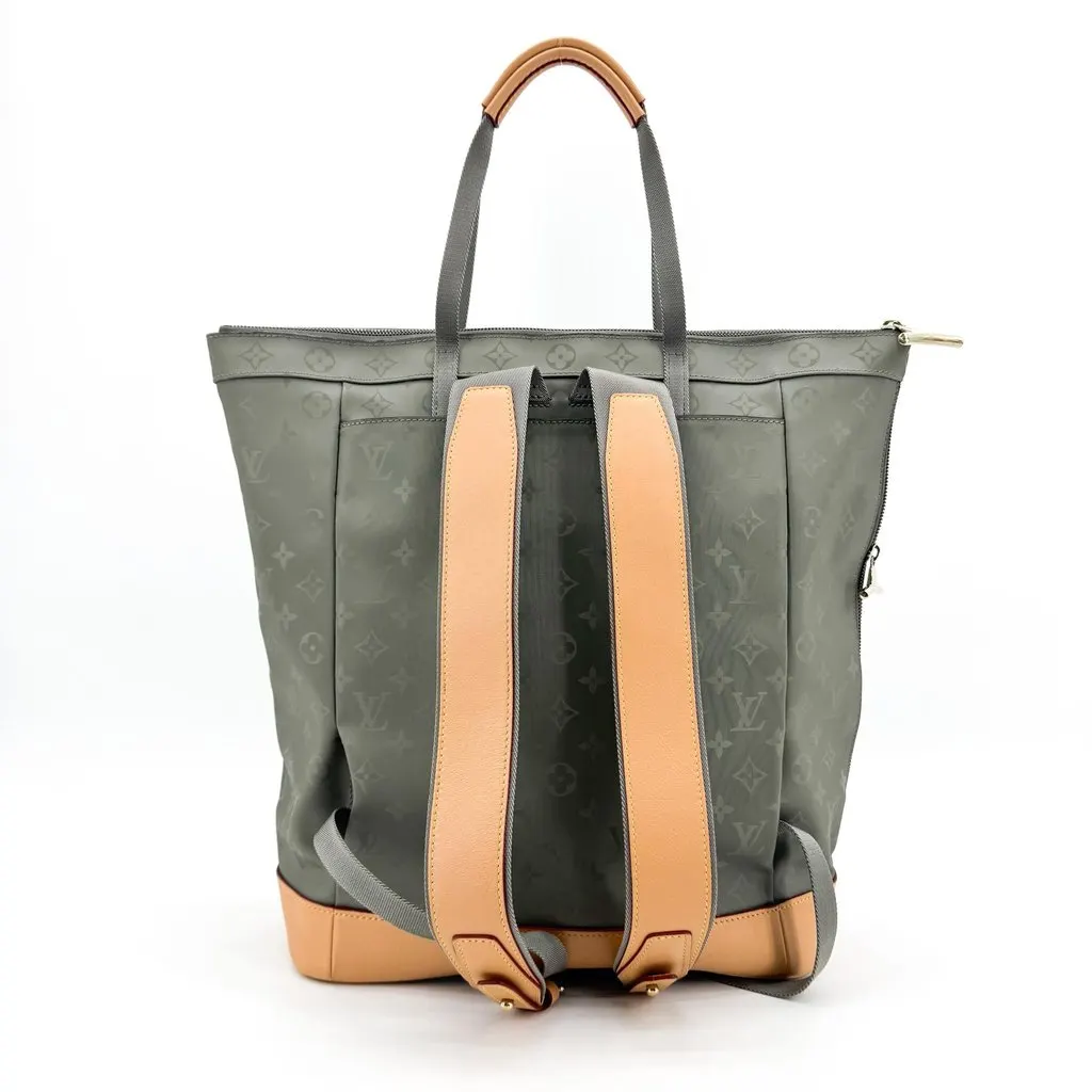 Louis Vuitton Monogram Light Pack Grey Brown Polyamide Good - Inside View
