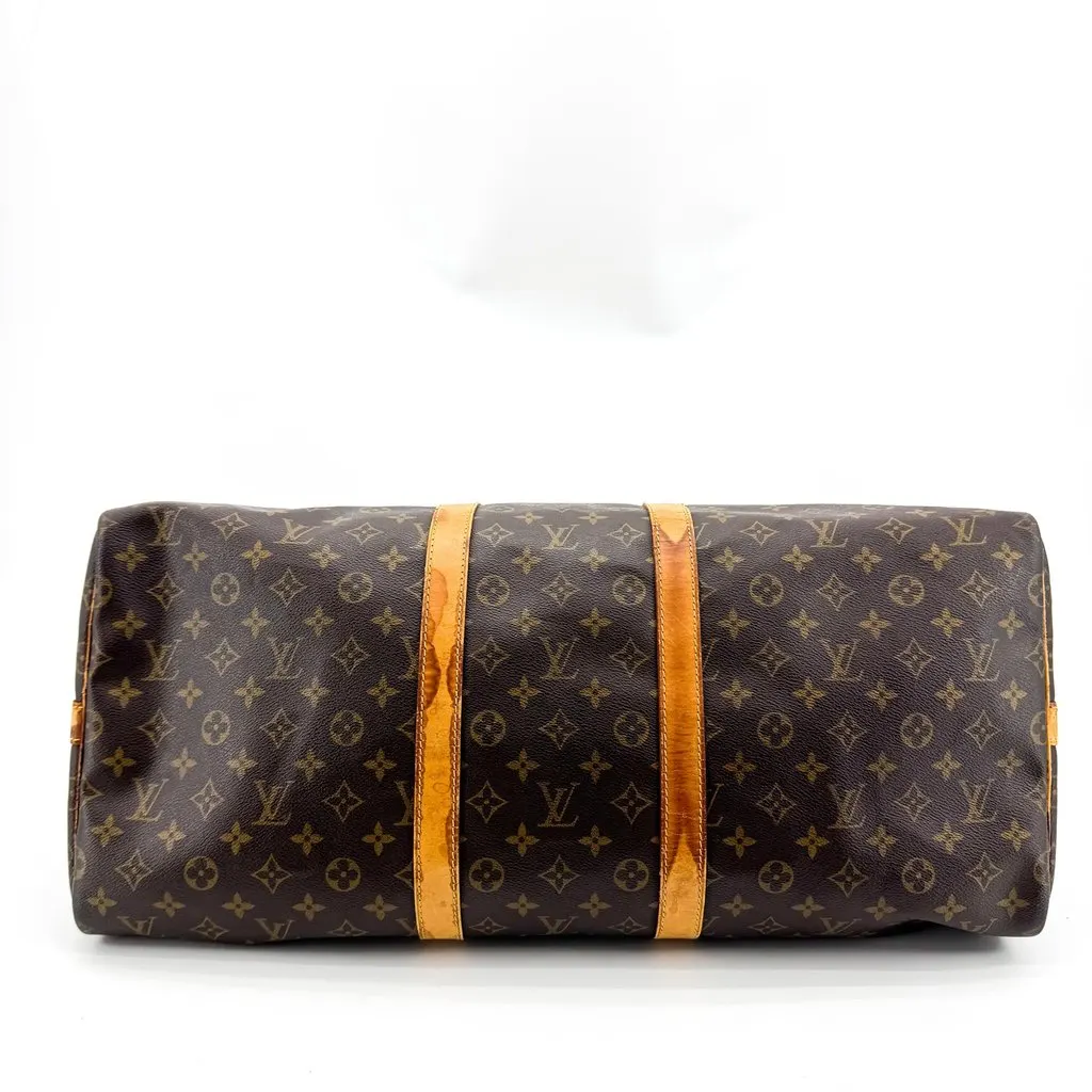 Louis Vuitton Keepall 50 Monogram Beige Canvas Fair - Box View