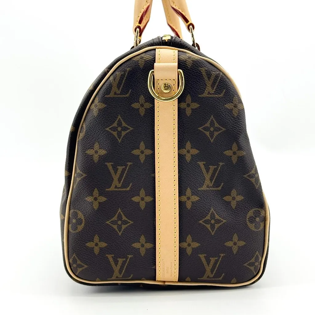 Louis Vuitton Monogram Speedy 30 Beige Canvas Very good - Box View