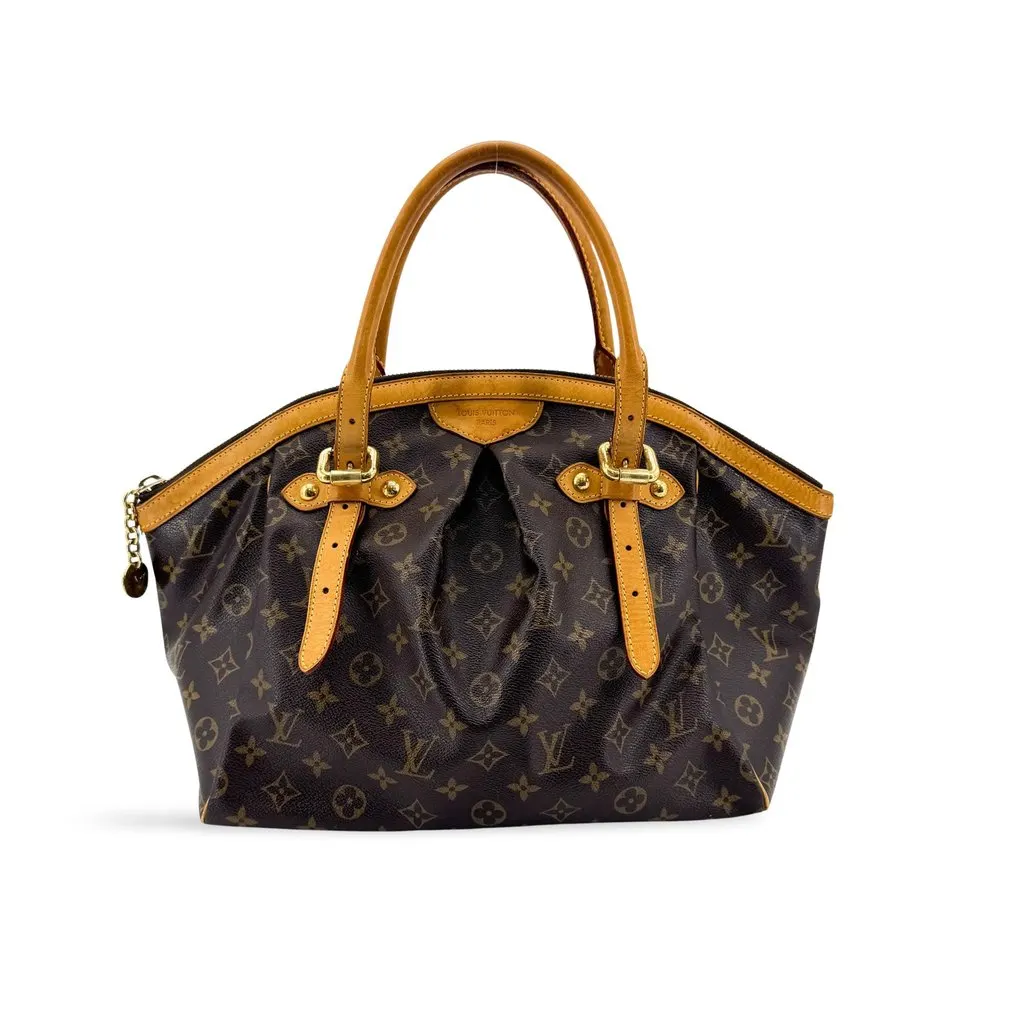 Louis Vuitton Monogram Tivoli GM Beige Canvas Fair - Front View