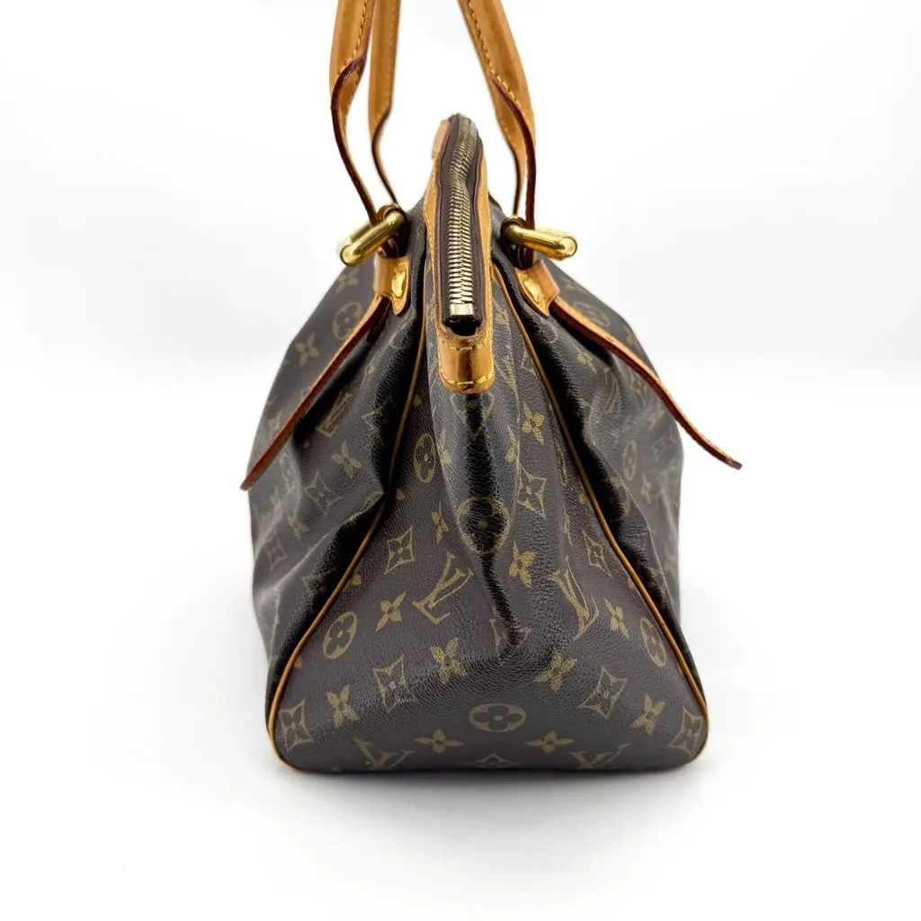 Louis Vuitton Monogram Tivoli GM Beige Canvas Fair - Inside View